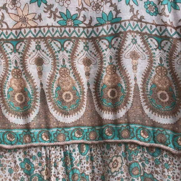 RARE Vintage Spell Boho Blossom Mini Dress - Picture 15 of 16